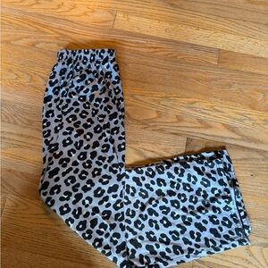 Simply Southern Black and Gray Patterned Pants